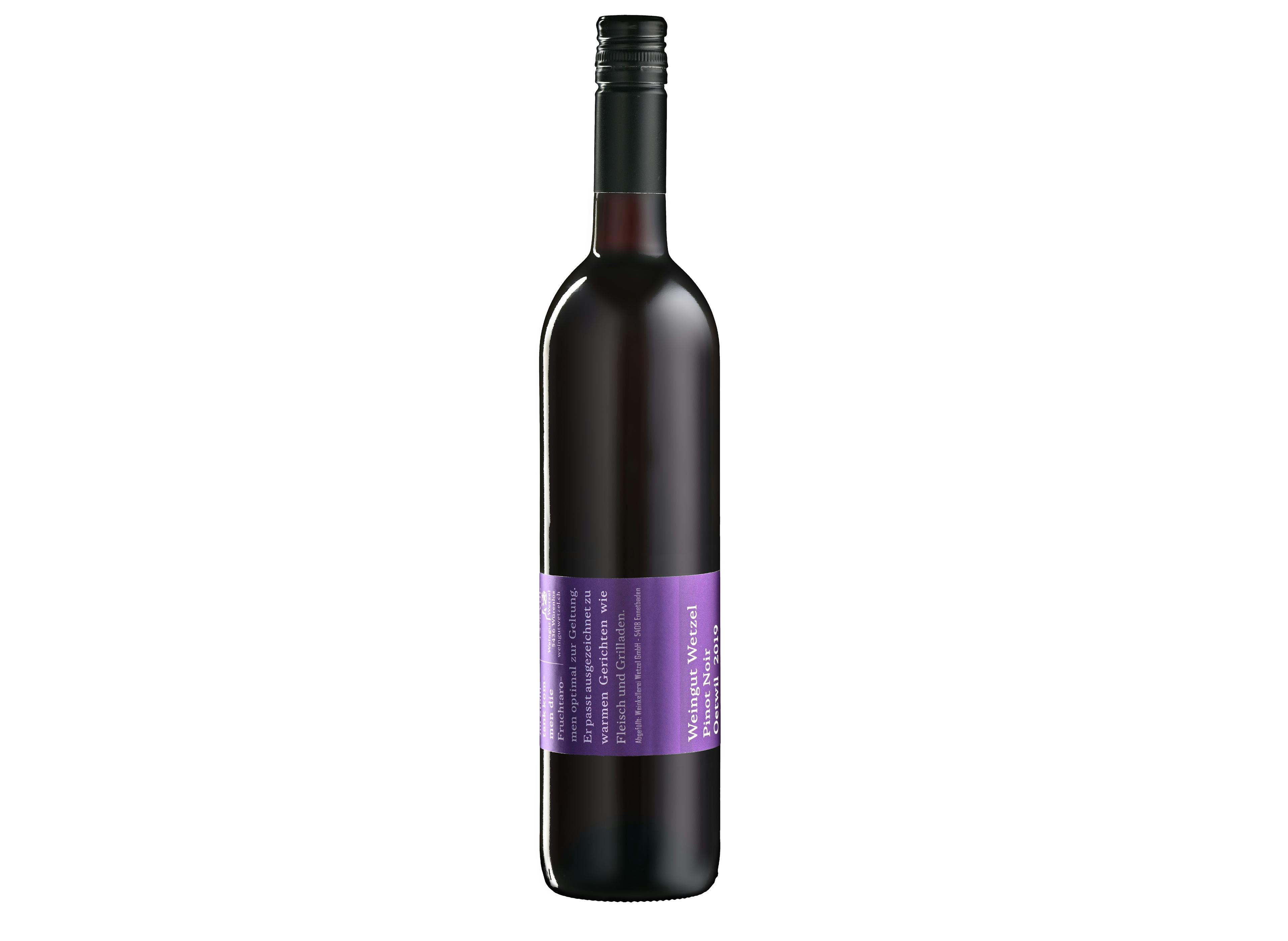 Domaine Wetzel Pinot Noir Oetwil, produit artisanal en vente directe en Suisse